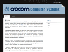 Tablet Screenshot of crocom.com.pl